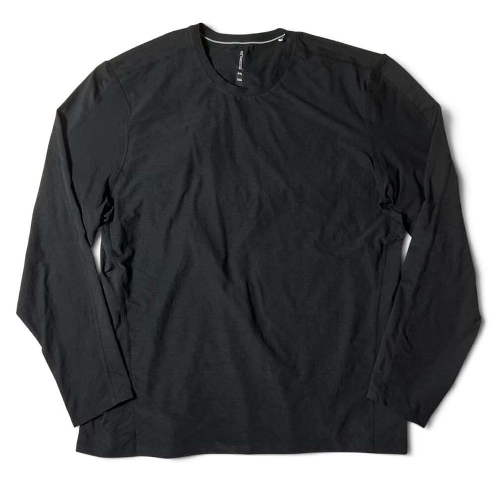 Ten Thousand Versatile Long Sleeve Tee Shirt Mens Size XXL Black Performance NWT